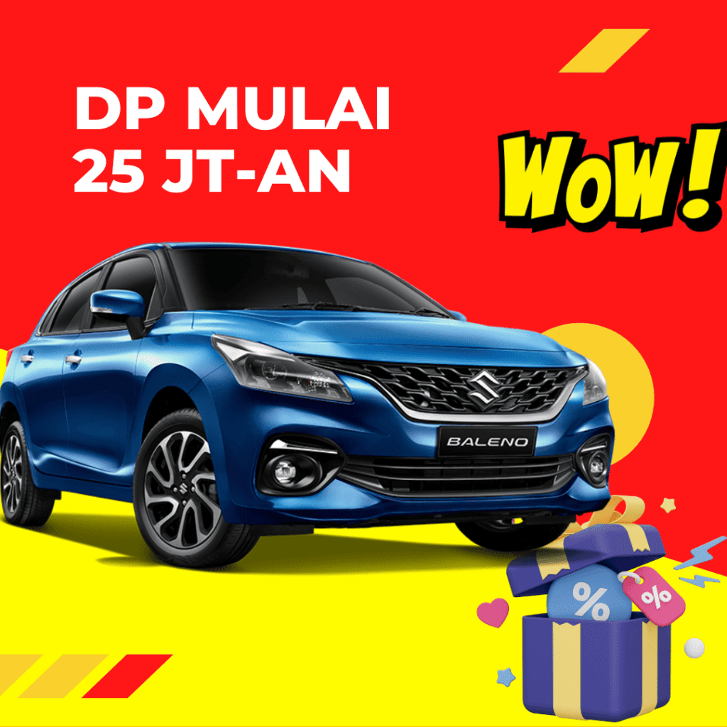 promo dealer suzuki bekasi - kredit baleno DP ringan